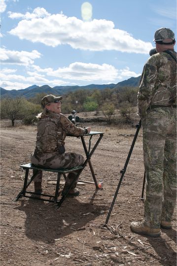 Older bucks weigh no more than 100 pounds and don’t require heavy long-range rifles. This one happens to be a .280 Remington.